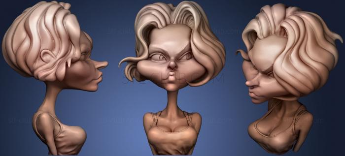 3D model Maggie (STL)